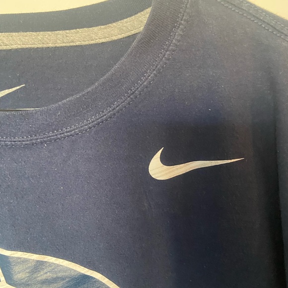 Nike Penn State Long Sleeve T Shirt Navy Blue with Graphic Size XXL - Picture 4 of 7